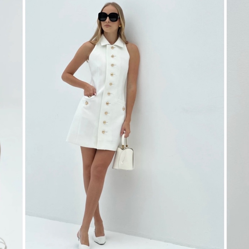 Vita Grace white minidress